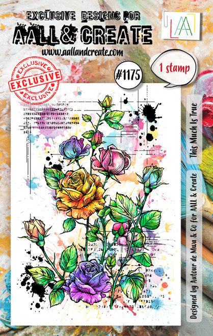 AALL And Create A7 Photopolymer Clear Stamp Set-This Much Is True 5A0027FC-1G9RM - 5060979166720