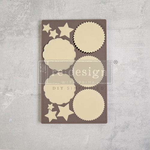 Prima Marketing Re-Design Mould 5"X8"X8mm-Red, White, And Blue MOULD-1GBQ6