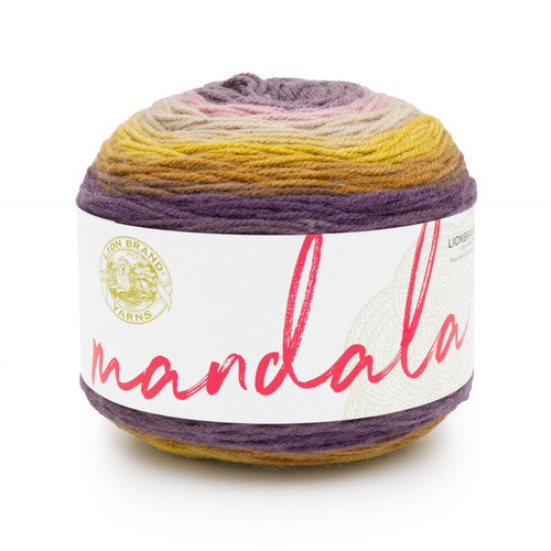 Lion Brand Mandala Yarn-Bowtruckle 525-1GBQQ - 023032137582