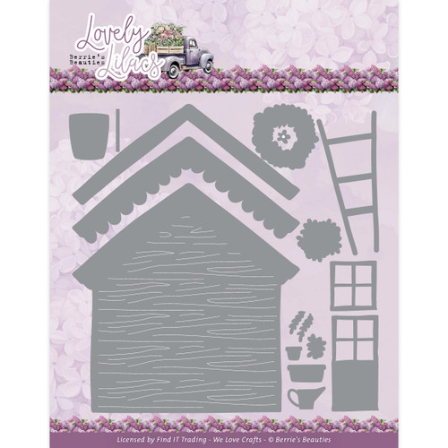 Find It Trading Berries Beauties Die-Lovely House, Lovely Lilacs - 5A0028NP-1GBQZ - 8718715138155