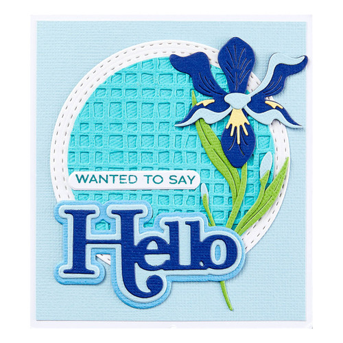 Spellbinders Etched Dies By Lisa Horton-Layered Iris, Spotlight Frames & Florals - 5A0028LP-1GBN4 Spellbinders Etched Dies By Lisa Horton-Layered Iris, Spotlight Frames & Florals - 5A0028LP-1GBN4