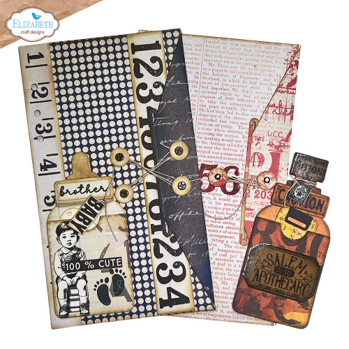Elizabeth Craft Metal Die-Large envelope pocket 5A0028QF-1GBSB