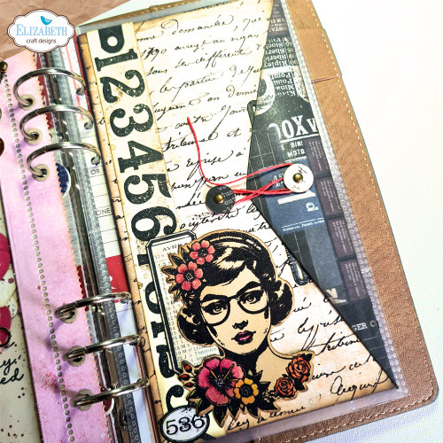 Elizabeth Craft Stamp And Die Set-Frida at Home 5A0028R1-1GBS6