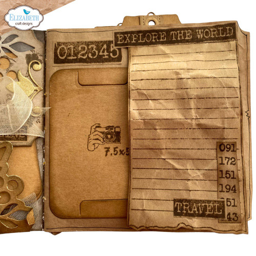 Elizabeth Craft Clear Stamps-Textures - 5A0028QL-1GBS0