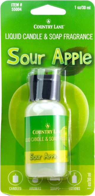 Country Lane Candle Fragrance 1oz-Sour Apple - 5A0026YP-1G9DT - 622019550040