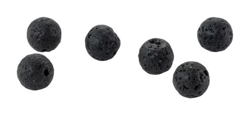 CousinDIY 8mm Lava Beads 200/Pkg-Black - A50025RD-G18HG CousinDIY 8mm Lava Beads 200/Pkg-Black - A50025RD-G18HG