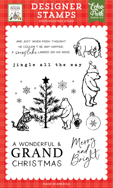 Winnie The Pooh Christmas Stamps-Grand Christmas 5A0028R9-1GBV7 - 732388403424