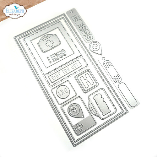 Elizabeth Craft Metal Die-Pocket Page Fillers 3 5A0028QN-1GBSF - 810003539335