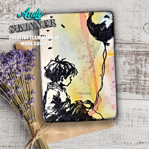Creative Expressions 3.5"X5.25" Rubber Stamp By Andy Skinner-Nowhere To Go But Up! 5A0028Q8-1GBRP