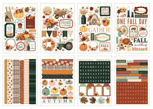 Carta Bella Sticker Book-Harvest - 5A0028VF-1GC0X