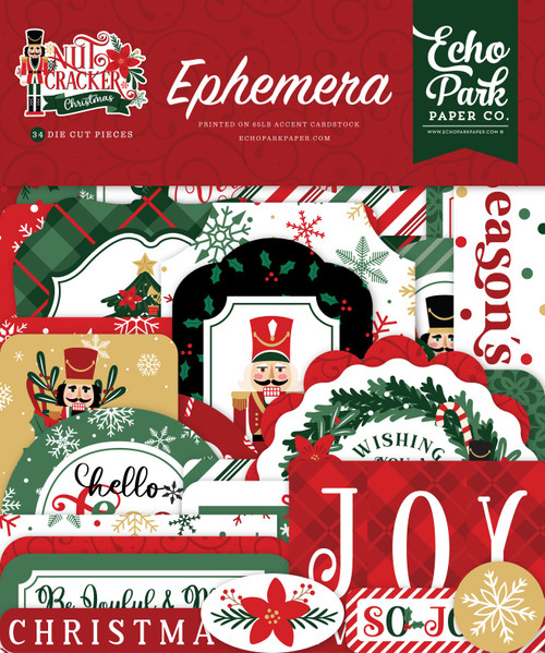 Echo Park Ephemera-Icons, Nutcracker Christmas 5A0028YQ-1GC6K - 732388374922