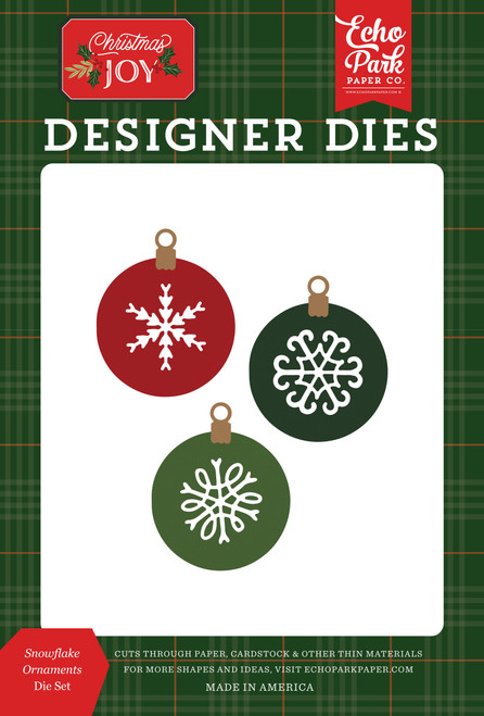 Christmas Joy Dies-Snowflake Ornaments 5A0028Z7-1GC3P - 732388401628