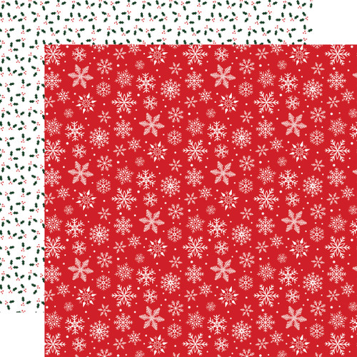 25 Pack Nutcracker Christmas Double-Sided Cardstock 12"X12"-Sugar Plum Snowflakes 5A0028Y9-1GC4Y - 732388373628