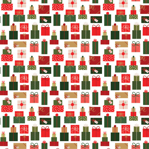 25 Pack Christmas Joy Double-Sided Cardstock 12"X12"-3X4 Journaling Cards 5A0028Y5-1GC62