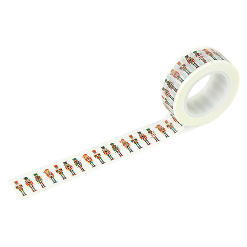 3 Pack Nutcraracker Washi Tape 30'-Nutcrackers 5A0028YL-1GC4P - 691835433790