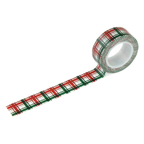 3 Pack Baking Spirits Bright Washi Tape 30'-Festive Plaid 5A0028YV-1GC47 - 691835433691