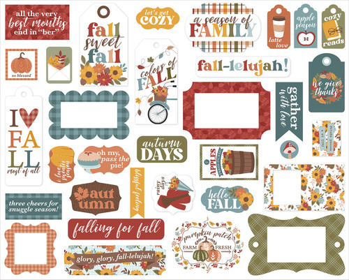 3 Pack - Echo Park Cardstock Ephemera-Frames & Tags, Sweater Weather - 5A0028VS-1GC09 3 Pack - Echo Park Cardstock Ephemera-Frames & Tags, Sweater Weather - 5A0028VS-1GC09