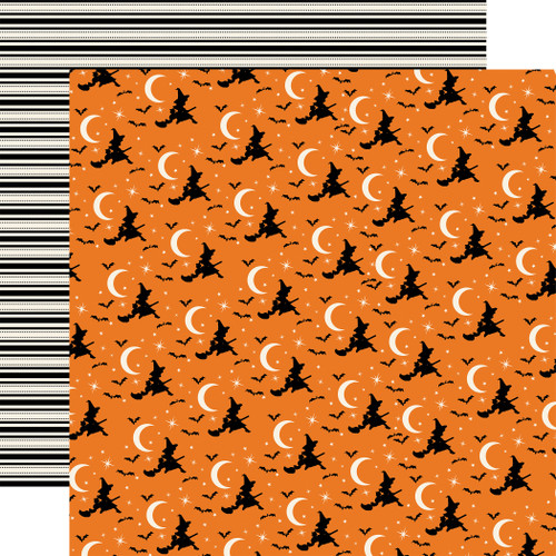 25 Pack Halloween Fun Double-Sided Cardstock 12"X12"-Halloween Night 5A0028T3-1GBWC - 732388395521