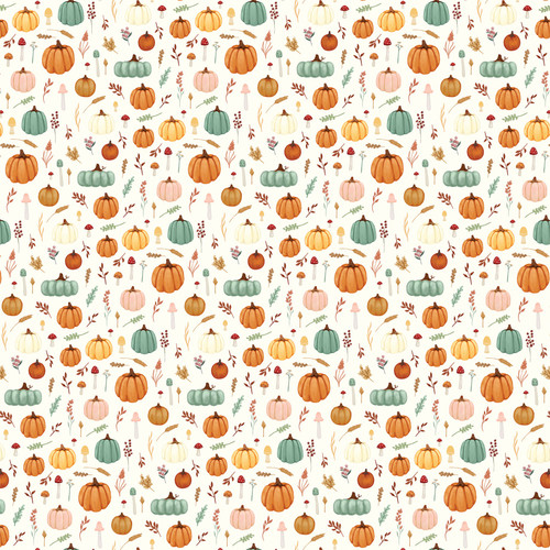 25 Pack Harvest Double-Sided Cardstock 12"X12"-Autumn Picks 5A0028XD-1GBXC