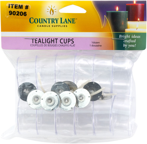 3 Pack Country Lane Tealight Candle Kit-12pcs 5A0026XT-1G9CW - 622019902061