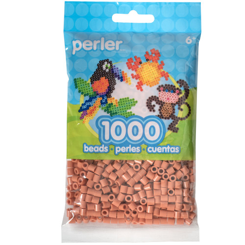 Perler Beads 1,000/Pkg-Brick - PBB80-19-1GBTN - 048533152735
