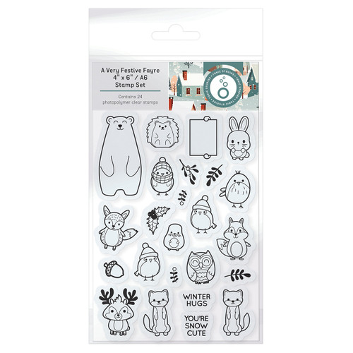 Tonic Studios Stamp Set-A Very Festive Fayre Elements 5A00227N-1G4W5 - 841079155617