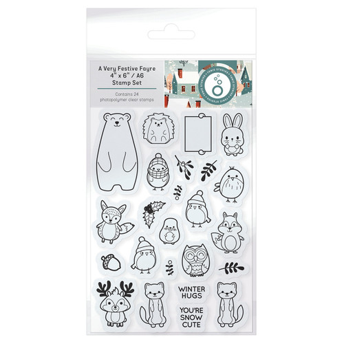 Tonic Studios Stamp Set-A Very Festive Fayre - Elements - 5A00227N-1G4W5 - 841079155617