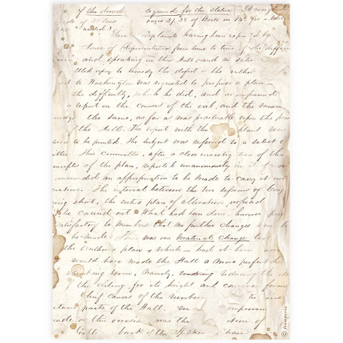 Stamperia Rice Paper Sheet A4-Handmade Letter - 5A0027NT-1G9YZ - 5993110035688 Stamperia Rice Paper Sheet A4-Handmade Letter - 5A0027NT-1G9YZ - 5993110035688
