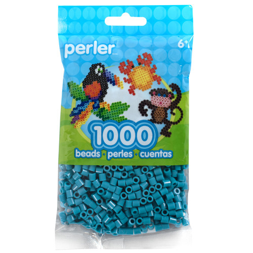 3 Pack - Perler Beads 1,000/Pkg-Peacock - PBB80-19-1GBTM - 048533152759