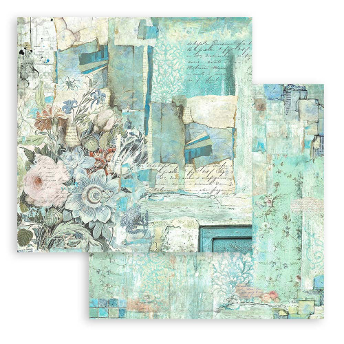3 Pack - Stamperia Double-Sided Paper Pad 8"X8" 10/Pkg-Wonderland, 10 Designs/1 Each - 5A0027GT-1G9SY