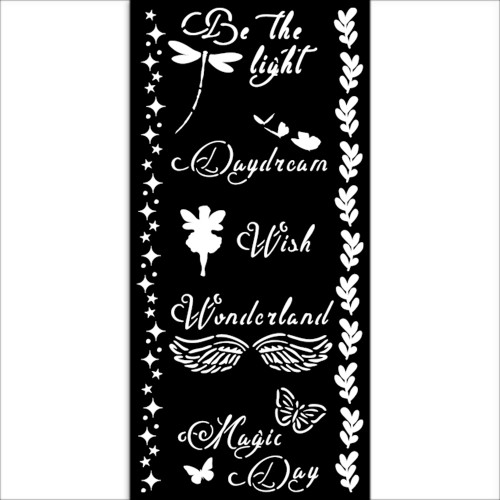 3 Pack Stamperia Stencil 4.72"X9.84"-Wonderland Magic Day 5A0027H7-1G9TF