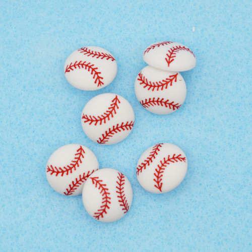 6 Pack Dress It Up Embellishments-Baseballs DIUBTN-1G5LB