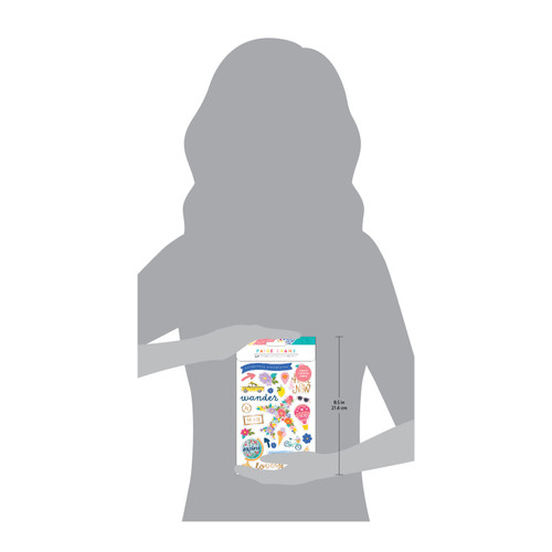 3 Pack - Paige Evans Adventurous Sticker Book-8 Sheets - 5A003FXL-G18TJ 3 Pack - Paige Evans Adventurous Sticker Book-8 Sheets - 5A003FXL-G18TJ