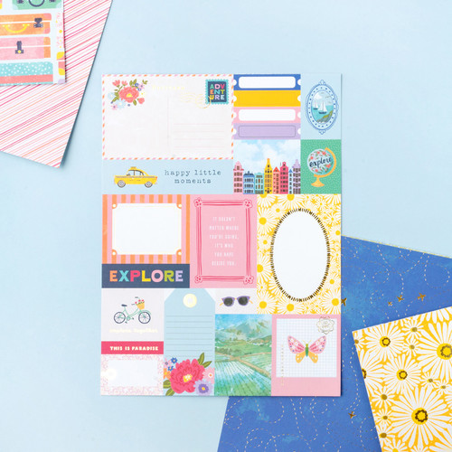 2 Pack - Paige Evans Adventurous Single-Sided Paper Pad 6"X8"-36 Sheets - A500261R-G18TV 2 Pack - Paige Evans Adventurous Single-Sided Paper Pad 6"X8"-36 Sheets - A500261R-G18TV