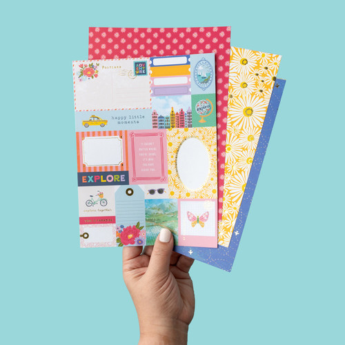 2 Pack - Paige Evans Adventurous Single-Sided Paper Pad 6"X8"-36 Sheets - A500261R-G18TV 2 Pack - Paige Evans Adventurous Single-Sided Paper Pad 6"X8"-36 Sheets - A500261R-G18TV