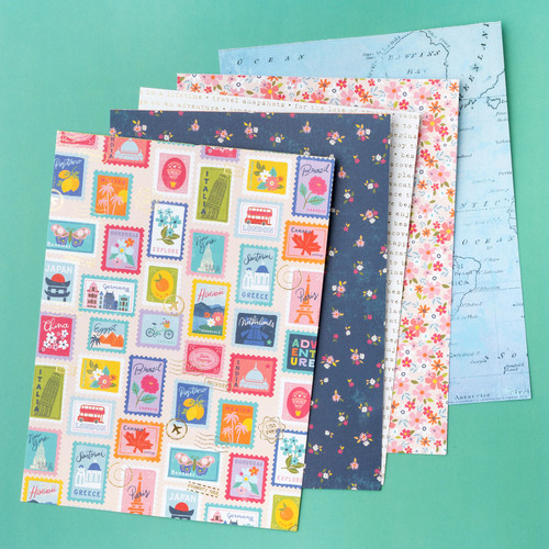 2 Pack - Paige Evans Adventurous Single-Sided Paper Pad 6"X8"-36 Sheets - 5A003FXQ-G18TV 2 Pack - Paige Evans Adventurous Single-Sided Paper Pad 6"X8"-36 Sheets - 5A003FXQ-G18TV