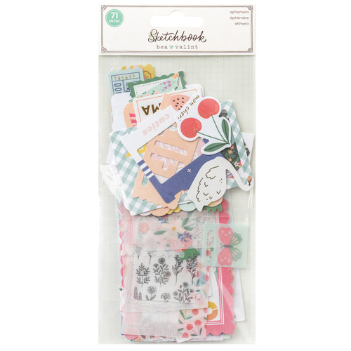 3 Pack - Bea Valint Sketchbook Ephemera-Journaling - 5A00264M-1G90V - 765468029955