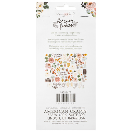 3 Pack - Maggie Holmes Forever Fields Ephemera-Icons - A5002632-G18WM 3 Pack - Maggie Holmes Forever Fields Ephemera-Icons - A5002632-G18WM