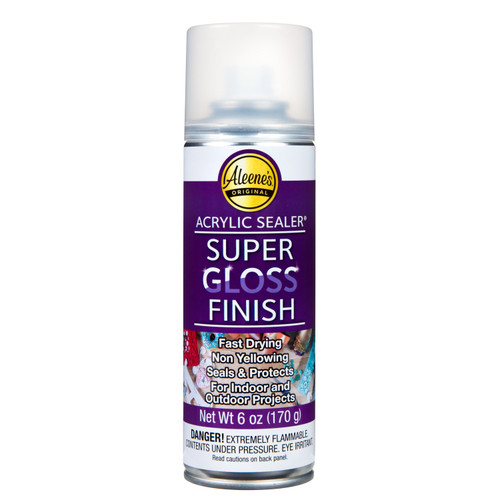 Aleene's Acrylic Sealer Aerosol Spray 6oz-Super Gloss - 264-40662 - 017754406620