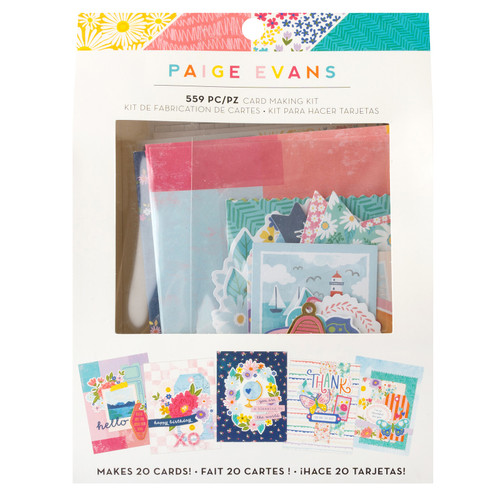 Paige Evans Adventurous Card Making Kit-Makes 20 5A00262B-1G8T5 - 765468088198