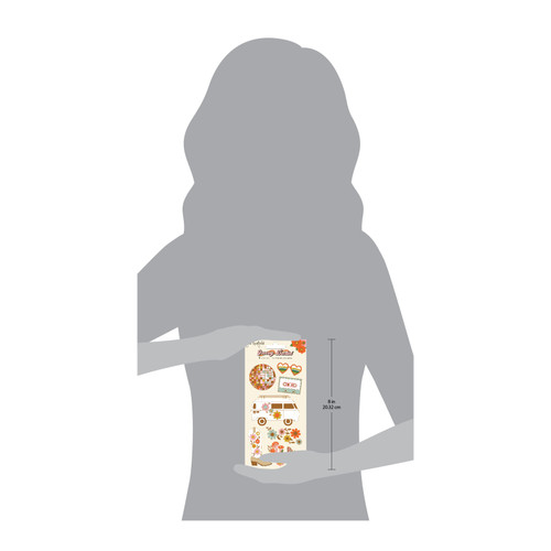 Jen Hadfield Groovy Darlin' Acrylic Stamp Set-9/Pkg - A5002645-G18ZG Jen Hadfield Groovy Darlin' Acrylic Stamp Set-9/Pkg - A5002645-G18ZG