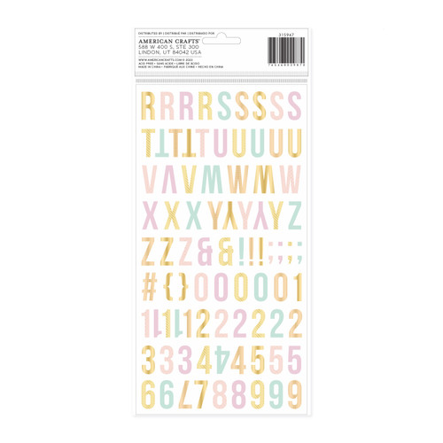 Bea Valint Sketchbook Thickers-Alphabet - A500264S-G190N Bea Valint Sketchbook Thickers-Alphabet - A500264S-G190N