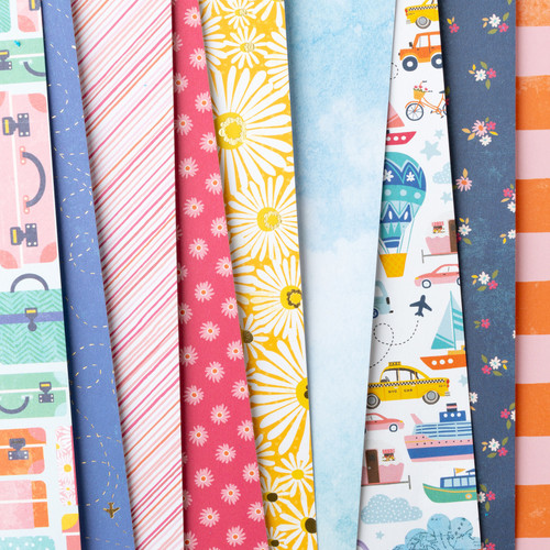 Paige Evans Adventurous Single-Sided Paper Pad 6"X8"-36 Sheets - 5A003FXQ-G18TV