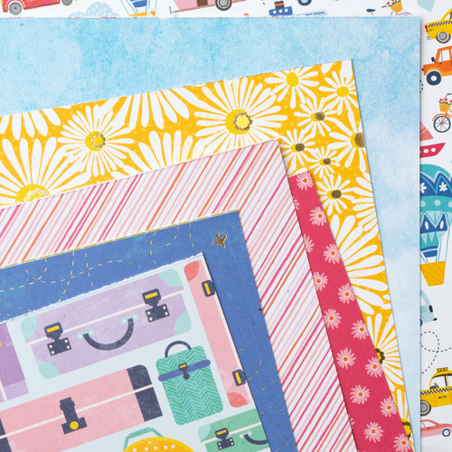 Paige Evans Adventurous Single-Sided Paper Pad 6"X8"-36 Sheets - 5A00261R-1G8TV