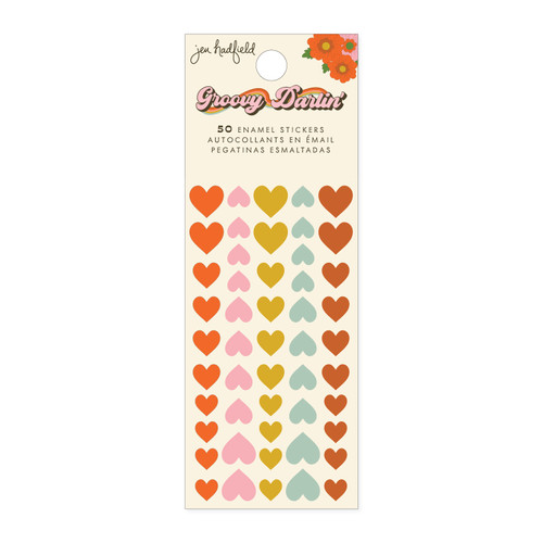 Jen Hadfield Groovy Darlin' Enamel Dots-50/Pkg - 5A002647-1G8ZM - 765468087566
