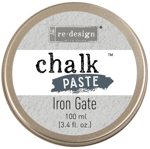 Prima Re-Design Chalk Paste 100ml-Iron Gate CP635-312 - 655350635312