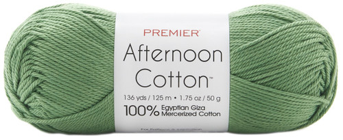 Premier Afternoon Cotton Yarn-Spring Green - 2011-16 - 840166803394 Premier Afternoon Cotton Yarn-Spring Green - 2011-16 - 840166803394