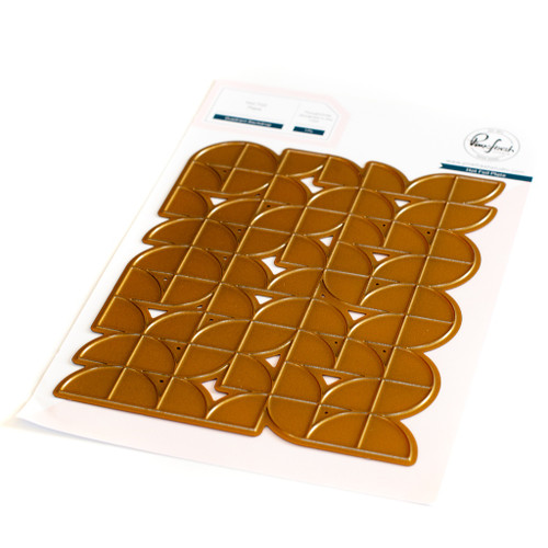 Pinkfresh Studio Hot Foil Plate-Quadrant Backdrop - PF181022 - 736952877895