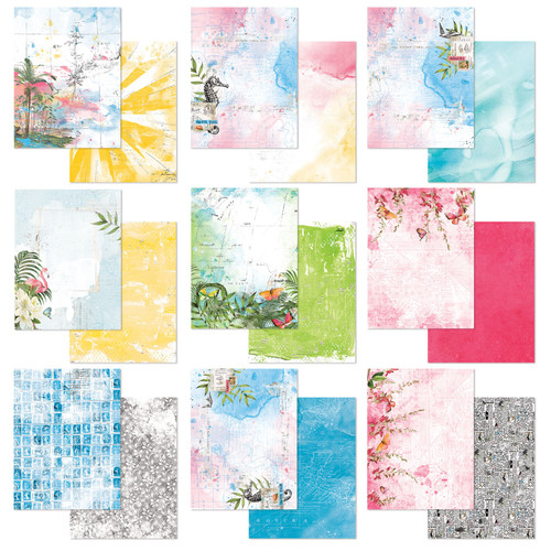 49 And Market Collection Pack 6"X8"-Vintage Artistry Sunburst - SUN24654