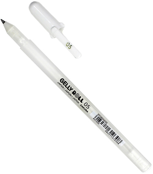 Sakura Gelly Roll Classic Fine Point Pens Cup 36/Pkg-White - 57450